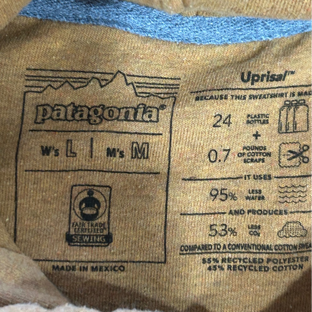 PATAGONIA women’s hoodie, size large - Picture 7 of 8
